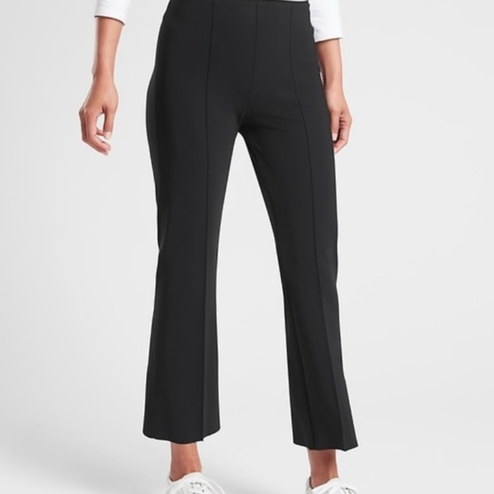 Athleta Mercurial Crop Flare Pant Black Size S